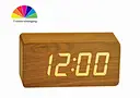 MDF LED clock
